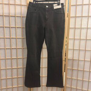 Arizona High Rise Bootcut Jeans Size 13 Short (Junior's) Graphite / Washed Black